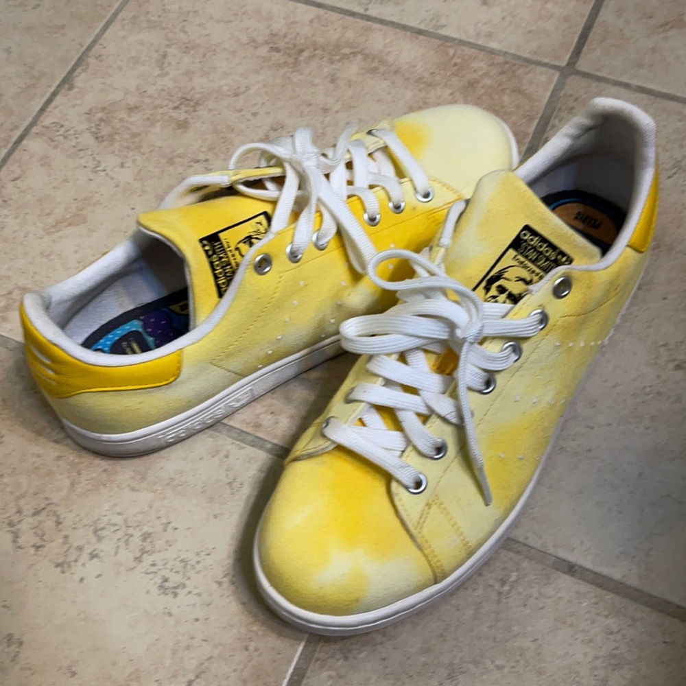 Tye-Dye Yellow Adidas Stan Smith
